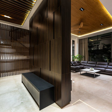 Green wall House