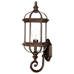 Acclaim Lighting 5010 Wexford 1 Light 15" Height Outdoor Wall Sconce 5010BW Burled Walnut for sale online 