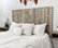 Handcrafted Headboard, Hanger Style, Classic Gray, California King