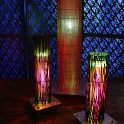 Lightlink lighting - Dichoic Twig Columns - Lighting