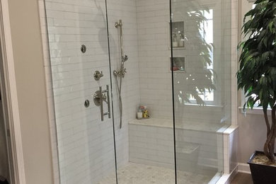 Bathroom - craftsman bathroom idea in Atlanta