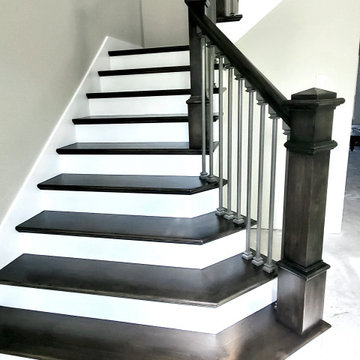 AFTER- Cypress Stair Remodel