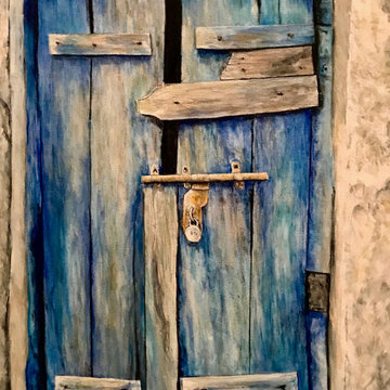 #9 32"x24" old window Turkey