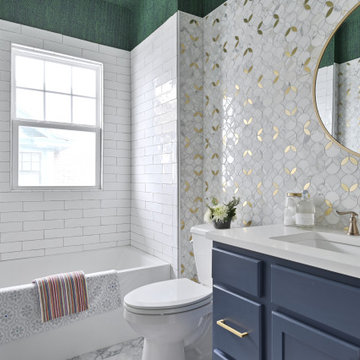 From Old to Bold: Guest Bathroom