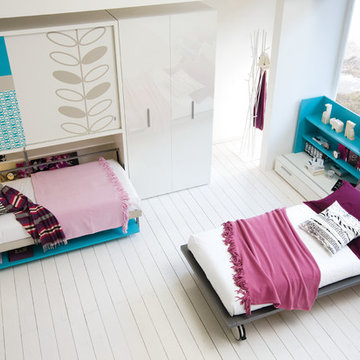 Poppiboard wall bed/desk unit