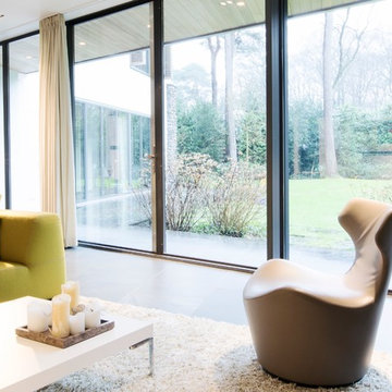 Restyling contemporary living room