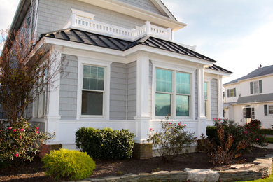 Example of an exterior home design in Philadelphia