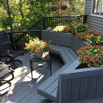 Multi Level Low Maintenance Deck in Mundelein, IL