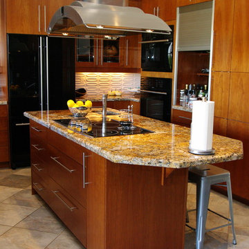 Dow Rivera Contemporary Kitchen Remodel