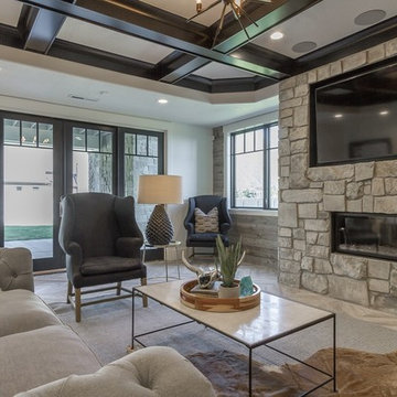 E Builders Homes - 2015 Utah Valley Parade - Modern American Farmhouse