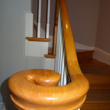 Sand, Stain and Finished complete house including steps and Hand Rails