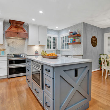 Designing Delight: A Kitchen and Dual Bathroom Makeover for Inspired Living