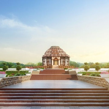 Best Landscape designers in India, 3D Day Rendering Look Traditional