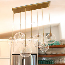 Regency Estates Kitchen Remodel - Chandeliers