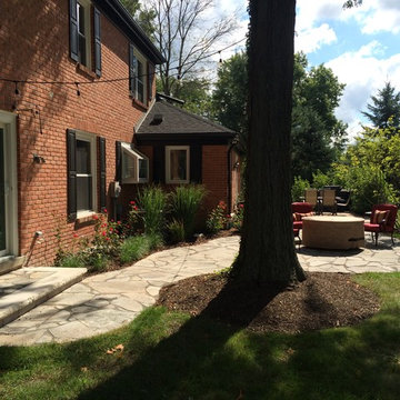 Bluestone Flagstone Patio Extentsion
