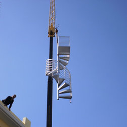 5 Foot Diameter Horizontal Spiral Stairs - Products