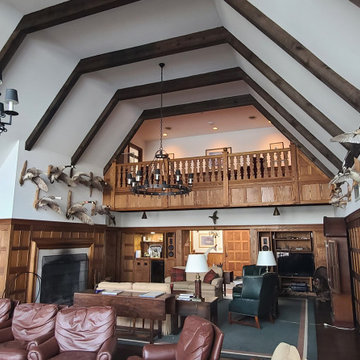 Virginia Upper Brandon Plantation Hunting Lodges - Fireplace TV, Music System