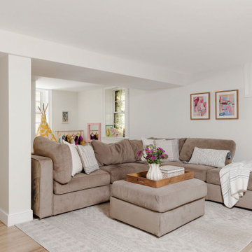Basement Remodel with Office Addition