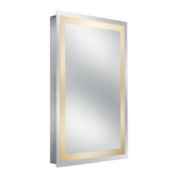 Back-lit wall mirror - Bathroom Mirrors