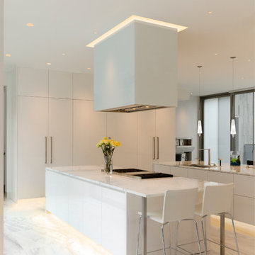 Verge Ceiling and Aurora Round LED Lights