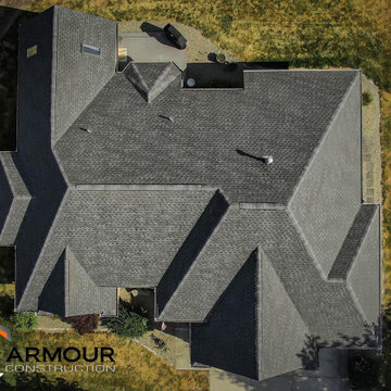 GAF Timberline HDZ Pewter Gray roof