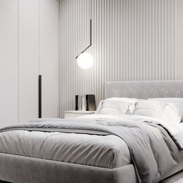 Дизайн гостевой спальни в светлых тонах