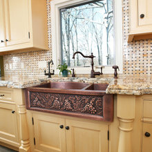 kitchen sink area