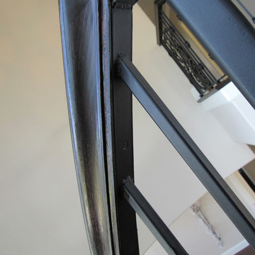 Itani Residence Three Story Curved Stair Project