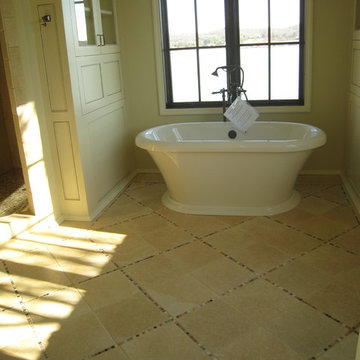 Robin's Travertine Master Bath