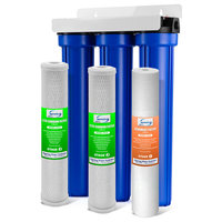 iSpring 3-Stage 20" Whole House Water Filter 3/4 NPT