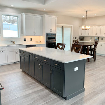 New Home in Iowa Quad Cities With River Views and Open Concept Kitchen