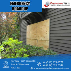 24/7 Emergency Board up Service in Maryland by Professionals - Windows