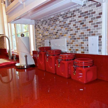 Stunning in Red - Kitchen Remodel