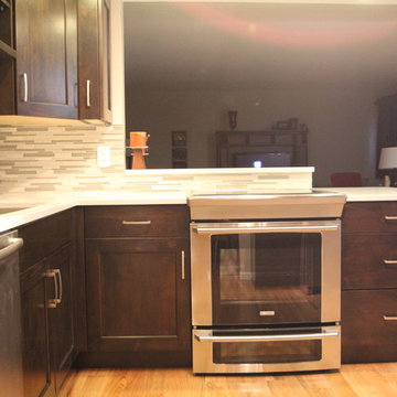 Small Modern Espresso Kitchen