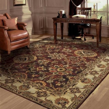 Nourison Wool Rust Rug
