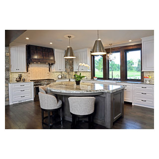 Orono Prairie Lodge - Rustic - Kitchen - Minneapolis - by James McNeal ...