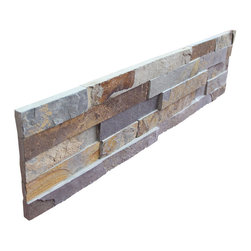 Multicolor Slate Panel natural stone wall cladding - Products
