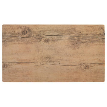 Melamine Wood Rectangle Tray 18"x10"