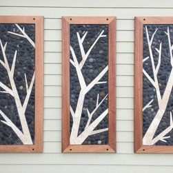tile mosaic trilogy - Wall Sculptures