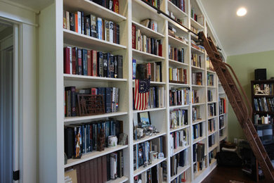 Inspiration for a timeless home office remodel in Other