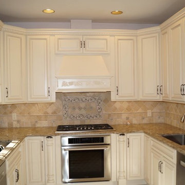 Fabuwood Wellington Ivory Kitchen with Cambria Nevern Counter Tops