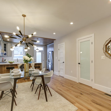 Kitchen Remodeled With White Countertops, Extra Cooking Space & Large Cabinets
