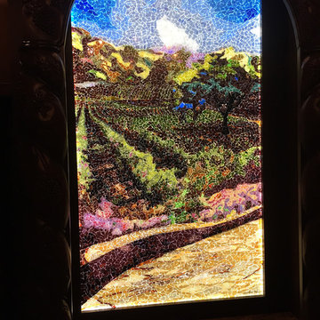 Glass Mosaic Mural, Wine Grotto