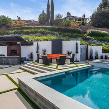 Backyard with Pool