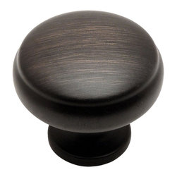 Cosmas - Cosmas 1438ORB Oil Rubbed Bronze 1-3/16&rdquo; Diameter Cabinet Knob - Cabinet And Drawer Knobs