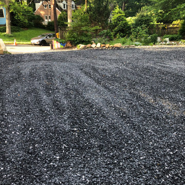 New Concrete Driveway Ramp & Gravel Driveway Regrading in Takoma Park, MD