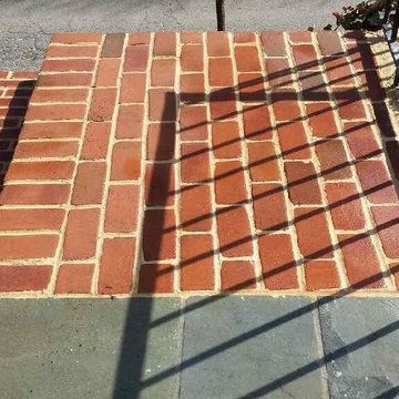Brick Paver Steps In Washington DC - Reservoir Rd, Georgetown NW