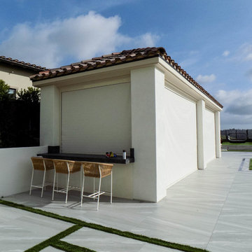 Casita California Room Motorized Power Screens in Irvine, California