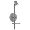 Lite Source LS-16810 Duncan 18" Tall LED Wall Sconce - Matte Grey