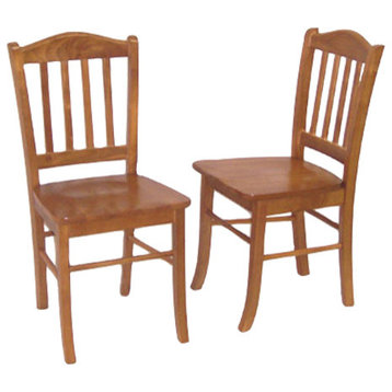 Shaker Chairs, Oak, Set of 2